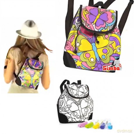 COLOR ME MINE plecak do kolorowania 106374470026 [ZABAWKA]