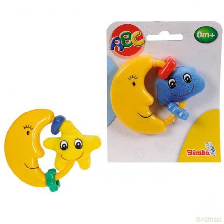 SIMBA ABC Grzechotka Księżyc 104011616 [ZABAWKA]