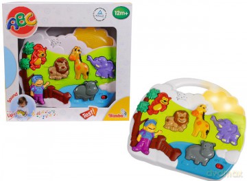 SIMBA ABC Zabawka Muzyczna Safari 104017506 [ZABAWKA]
