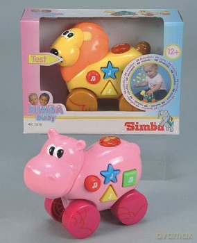 SIMBA ABC Zwierzątka z pozytywką 2 rodz. 104011610 [ZABAWKA]