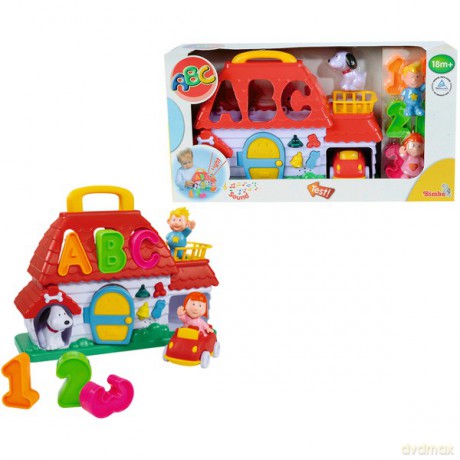 SIMBA ABC Domek Edukacyjny 104019524 [ZABAWKA]