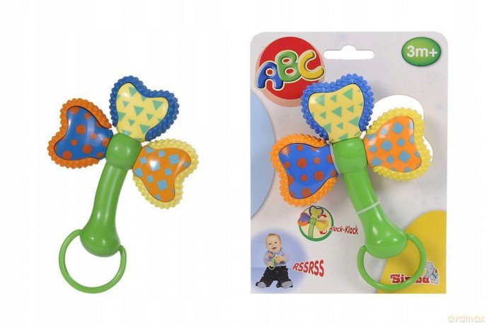 SIMBA ABC Grzechotka z gryzakiem Twister 104016964 [ZABAWKA]