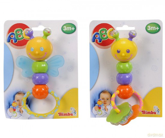 SIMBA ABC Grzechotka Owad 18cm 104019607 [ZABAWKA]