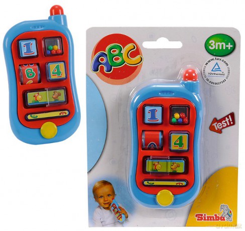 SIMBA ABC Mój Pierwszy Telefon 104015349 [ZABAWKA]