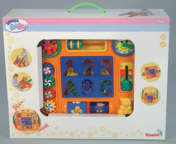 SIMBA ABC Stół Zabaw 4 w 1 104011841 [ZABAWKA]