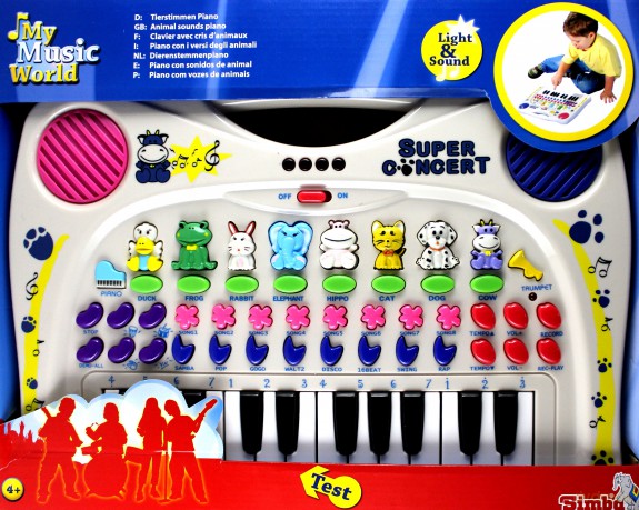 SIMBA Keyboard dla dzieci 106833600 [ZABAWKA]