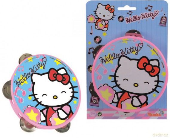 SIMBA HELLO KITTY TAMBURYNO 106835488 [ZABAWKA]