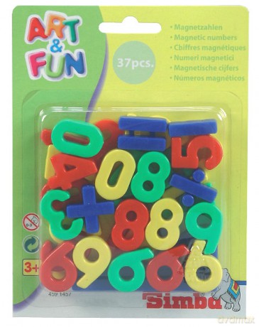 ART&FUN Magnetyczne Cyferki 37 szt. 104591457 [ZABAWKA]