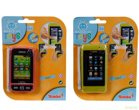 SIMBA Telefon z ekranem dotykowym 2 rodz 104516304 [ZABAWKA]