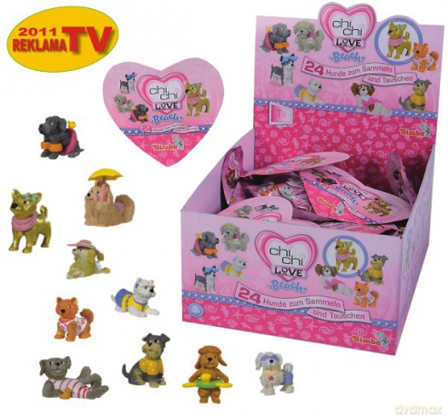 SIMBA Chi Chi Mini pieski plaża 105899900 [ZABAWKA]