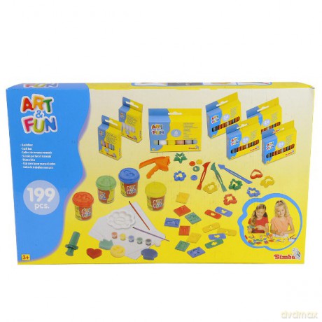 ART&FUN Zestaw Duży Plastyczny 106330171 [ZABAWKA]