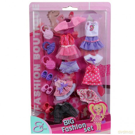 EVI Duży zest. ubranek 105721057 [ZABAWKA]