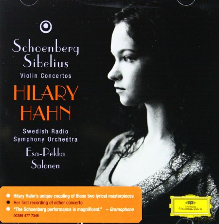 Hilary Hahn: Sibelius:Viol.Conc.Op.47,Schoenberg:Viol [CD]