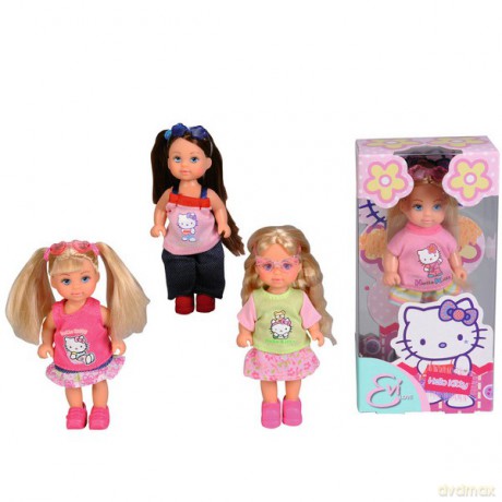 EVI HELLO KITTY W LETNIM STROJU 4 RODZ. 105733512 [ZABAWKA]