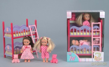 EVI z piętrowym łóżkiem 105733847 [ZABAWKA]