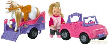 EVI Z Jeepem do Przewozu Koni 105737460 [ZABAWKA]