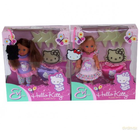 EVI HELLO KITTY PIŻAMOWE PRZYJĘCIE 105732787 [ZABAWKA]