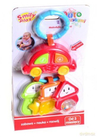 Smily Grzechotka Auto Z Kluczykami [ZABAWKA]