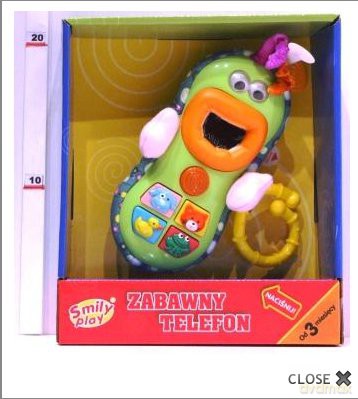 SMILY Zabawny Telefon 608 [ZABAWKA]