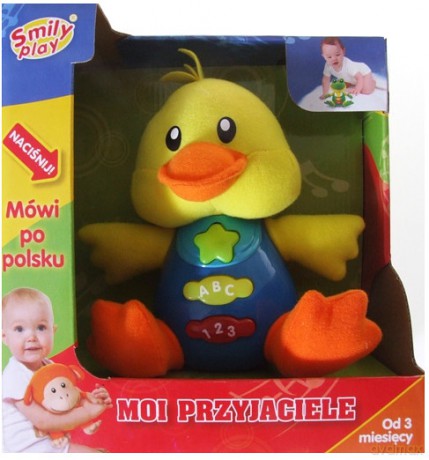 SMILY Przytulaczek Kaczorek Kwaczek 636 [ZABAWKA]