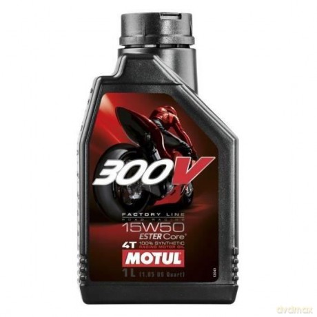 Olej silnikowy syntetyczny Motul 300V Factory Line Road Racing 1 l 15W-50