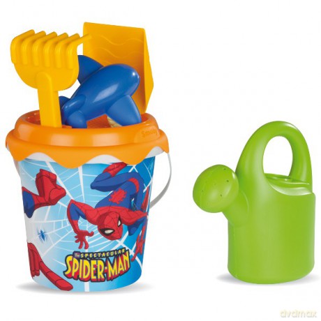 SMOBY Wiaderko Spiderman 16 cm 7600040170 [ZABAWKA]