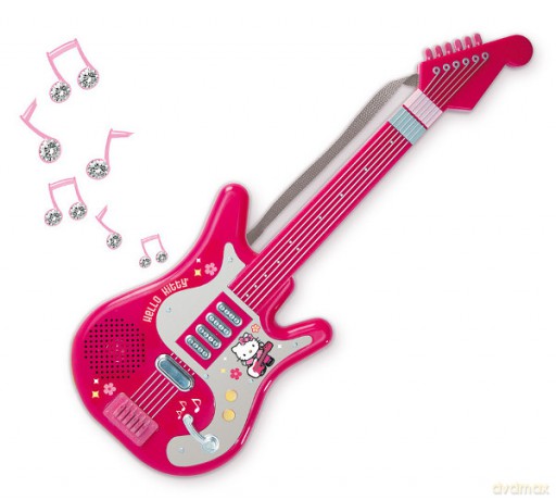SMOBY Gitara Elektroniczna Hello Kitty 7600024593 [ZABAWKA]