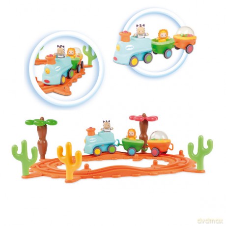 SMOBY Cotoons Muzyczny Pociąg 7600211208 [ZABAWKA]