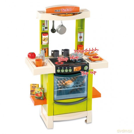 SMOBY Kuchnia Cook Tronic Tefal zielona 76000024566 [ZABAWKA]