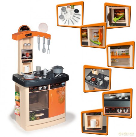 SMOBY Kuchnia Bon Apetit Pomarańczowa 24674 [ZABAWKA]