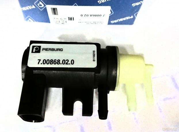 Pierburg 7.00868.02.0 Przetwornik ciśnienia, turbosprężarka Audi Skoda VW Seat Porsche