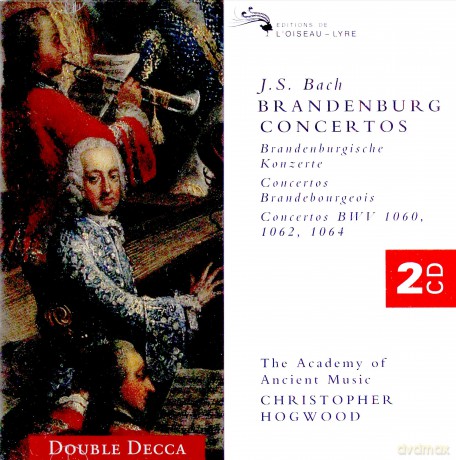 Hogwood/Aam: Bach Brandenburg Concertos [2CD]