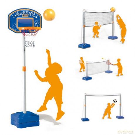 SMOBY Multifunkcyjny zest. sportowy 7600330111 [ZABAWKA]