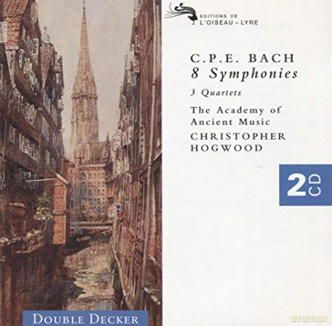 Hogwood/Aam: Bach C.P.E. 8 Symphonies [2CD]