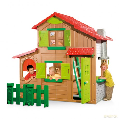 SMOBY Domek Dwupiętrowy Duplex 320020 [ZABAWKA]