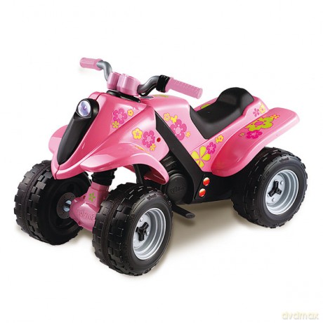 SMOBY QUAD DLA DZIEWCZYNEK ELEKTR. 6 V 33544 [ZABAWKA]
