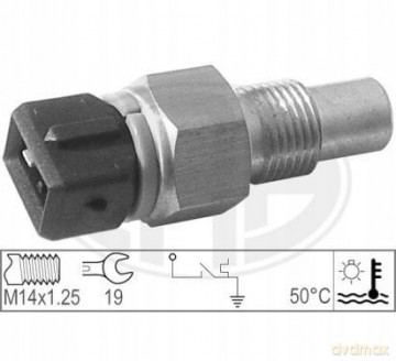 Płynu chłodzącego ERA 330645 Włącznik temperaturowy, kontrolka Peugeot Fiat Citroen