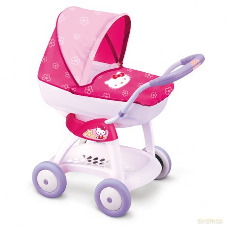 SMOBY Hello Kitty Wózek Głęboki 523138 [ZABAWKA]
