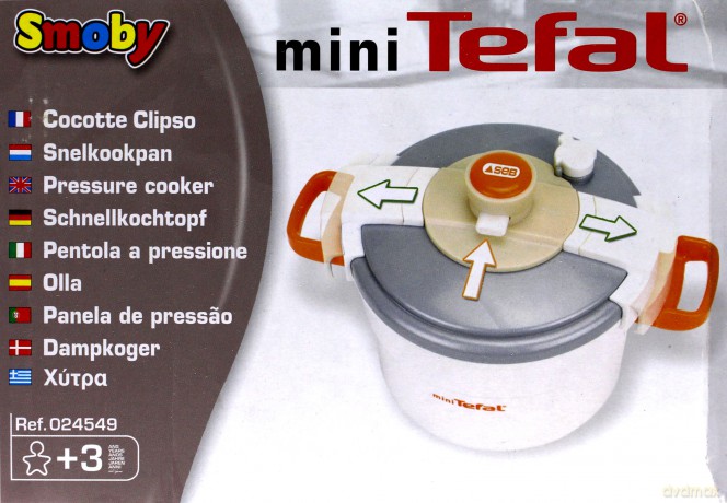 SMOBY Mini Tefal Szybkowar Clipso 76000024549 [ZABAWKA]