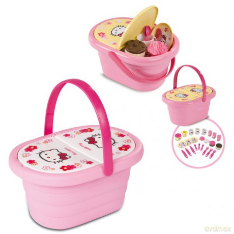 SMOBY Hello Kitty Koszyk z akcess. 7600024351 [ZABAWKA]