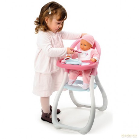 SMOBY Krzesełko do karmienia Baby Nurse 7600024019 [ZABAWKA]