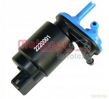 Pompa spryskiwacza, spryskiwacz szyby czołowej Metzger 2220001 Opel VW Ford Chrysler