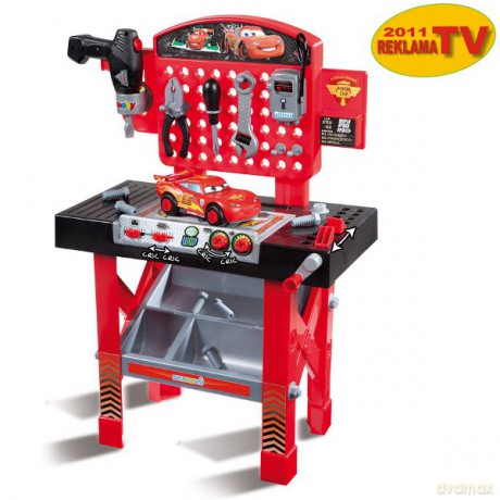 SMOBY Cars 2 Warsztat Sam. z McQueen 7600500137 [ZABAWKA]