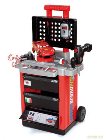 SMOBY Cars 2 Warsztat Samochodowy 7600500136 [ZABAWKA]