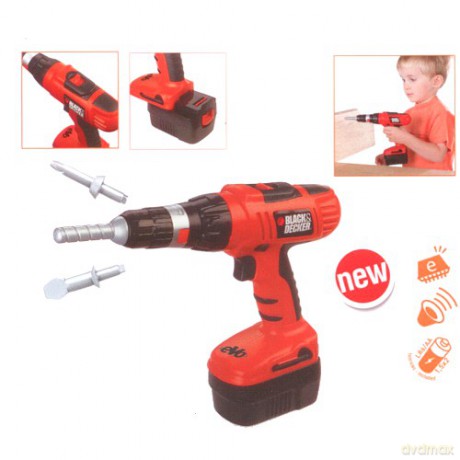 SMOBY Black&Decker Wiertarkowkrętarka 7600500192 [ZABAWKA]