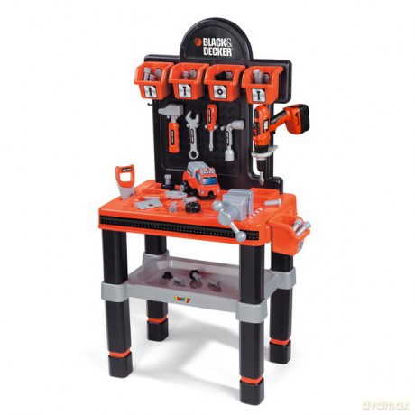 SMOBY Black&Decker Warsztat Bricolo 7600500196 [ZABAWKA]