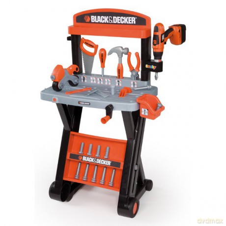 SMOBY Black&Decker Mój Pierwszy Warsztat 7600500210 [ZABAWKA]