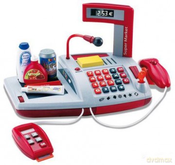 SMOBY KASA ELEKTR. Z TERMINALEM out 2012 76000024123 [ZABAWKA]