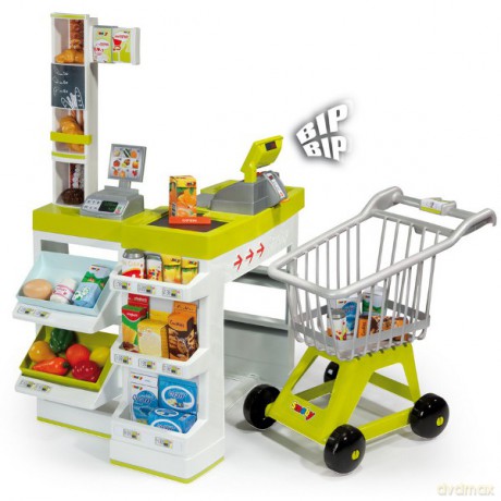 SMOBY Supermarket zielony 24620 [ZABAWKA]