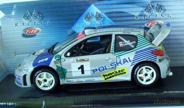 SOLIDO Peugeot 206 WRC #1 L. Kuzaj LKR027 [MODELARSTWO]
